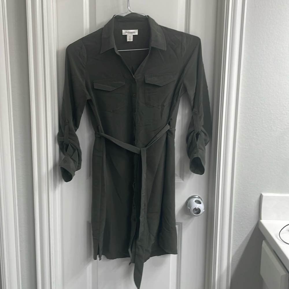 Maternity shirt dress NWOT